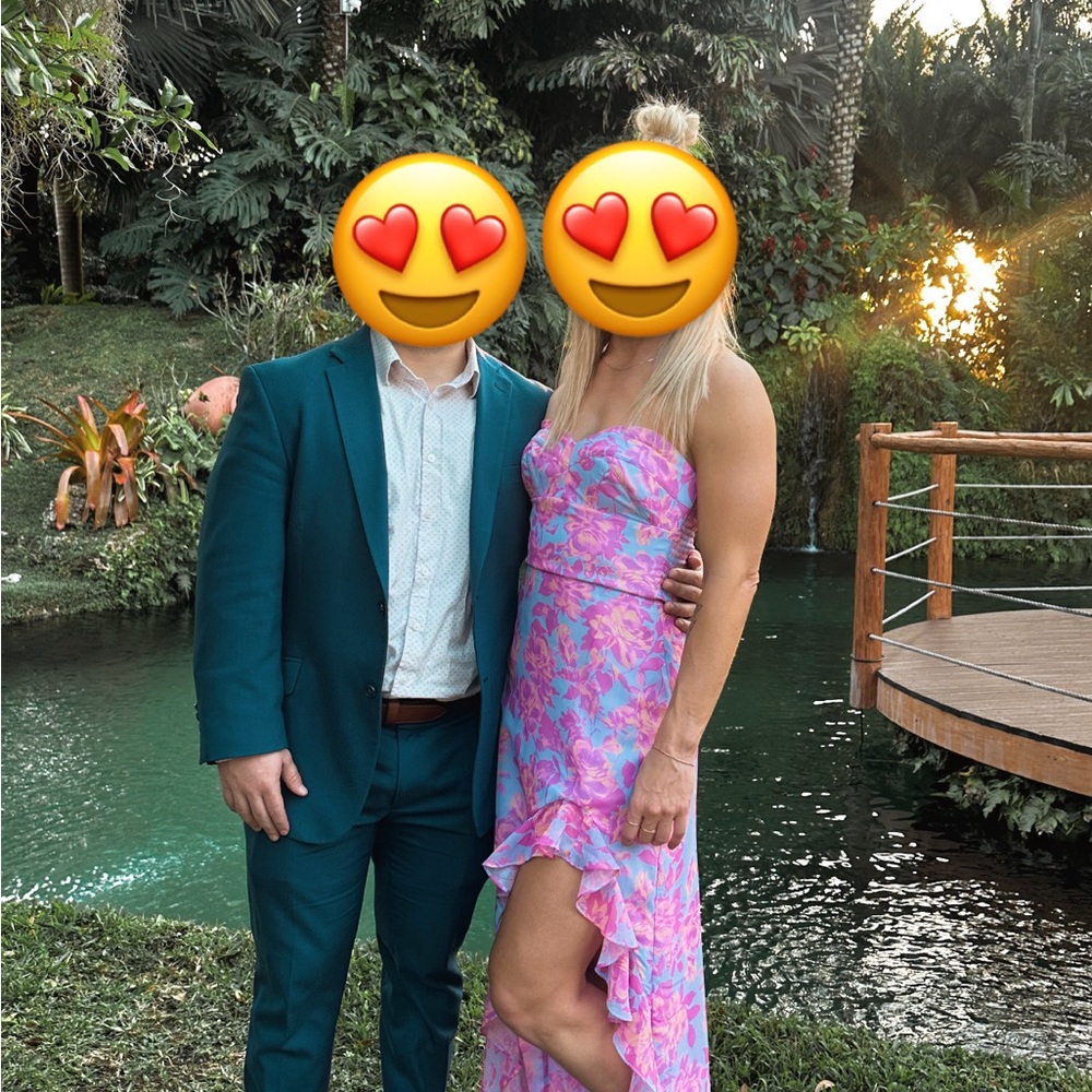 Amanda Uprichard Eden Gown in Midsummer Print